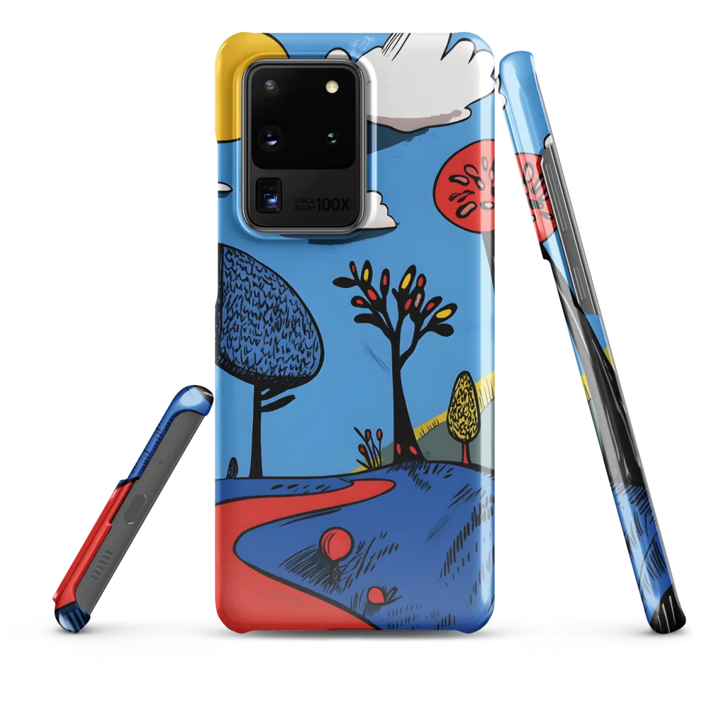 A Playful Journey Through Whimsical Woods | Phone Case |  S20 Ultra | Snap Case | Glossy