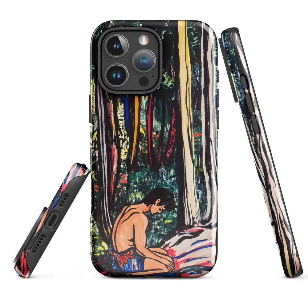 Contemplation in Nature | Phone Case |  16 Pro Max | Tough Case | Glossy