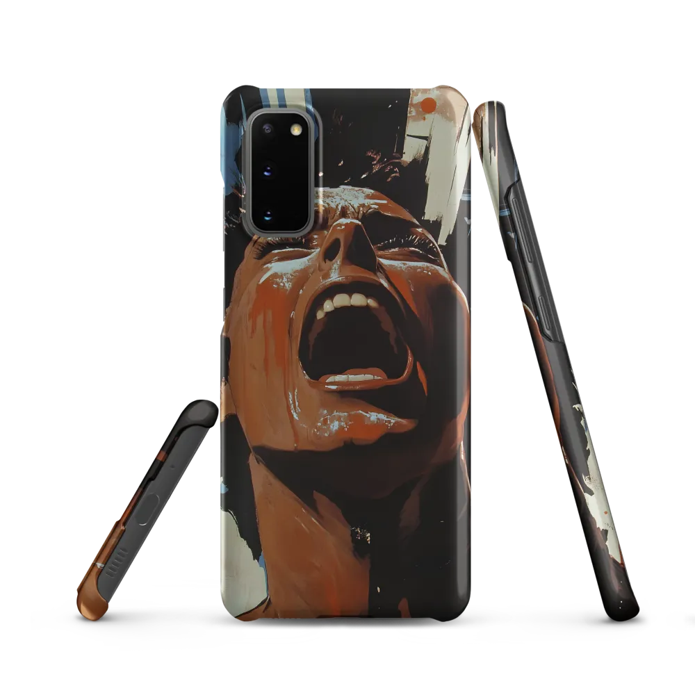 Raw Emotion: The Anguish Within | Phone Case |  S20 | Snap Case | Matte