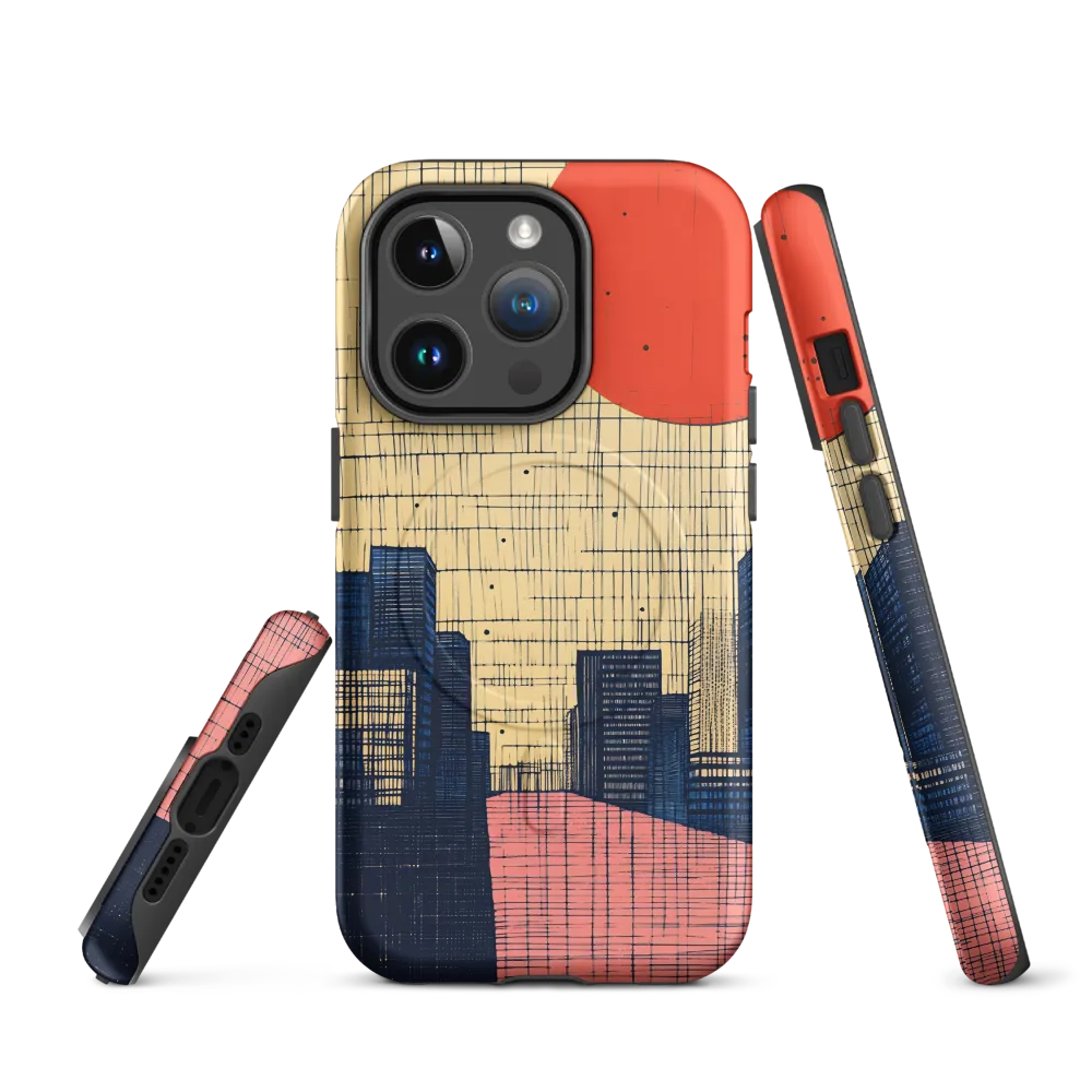 Urban Echoes: A Minimalist Cityscape