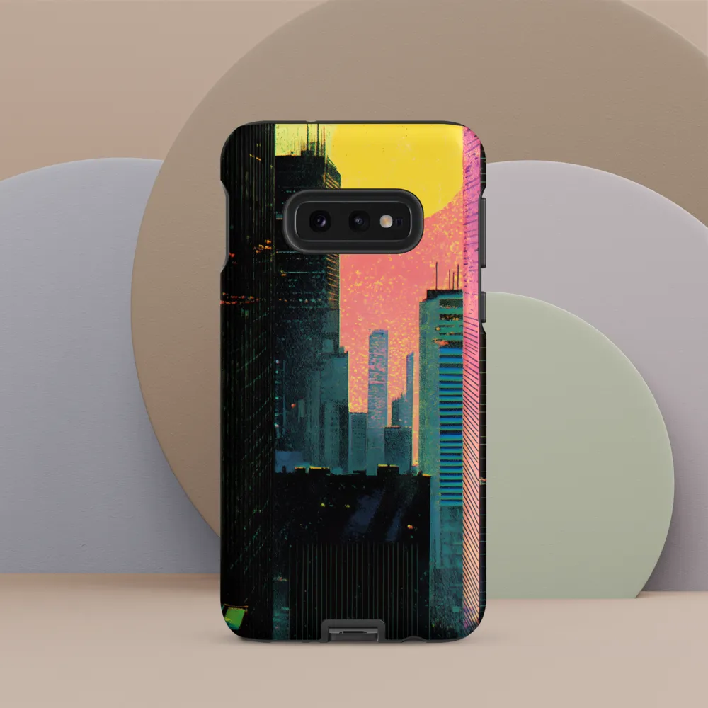 Nostalgic Urban Dreamscape | Phone Case |  S10e | Tough Case | Matte