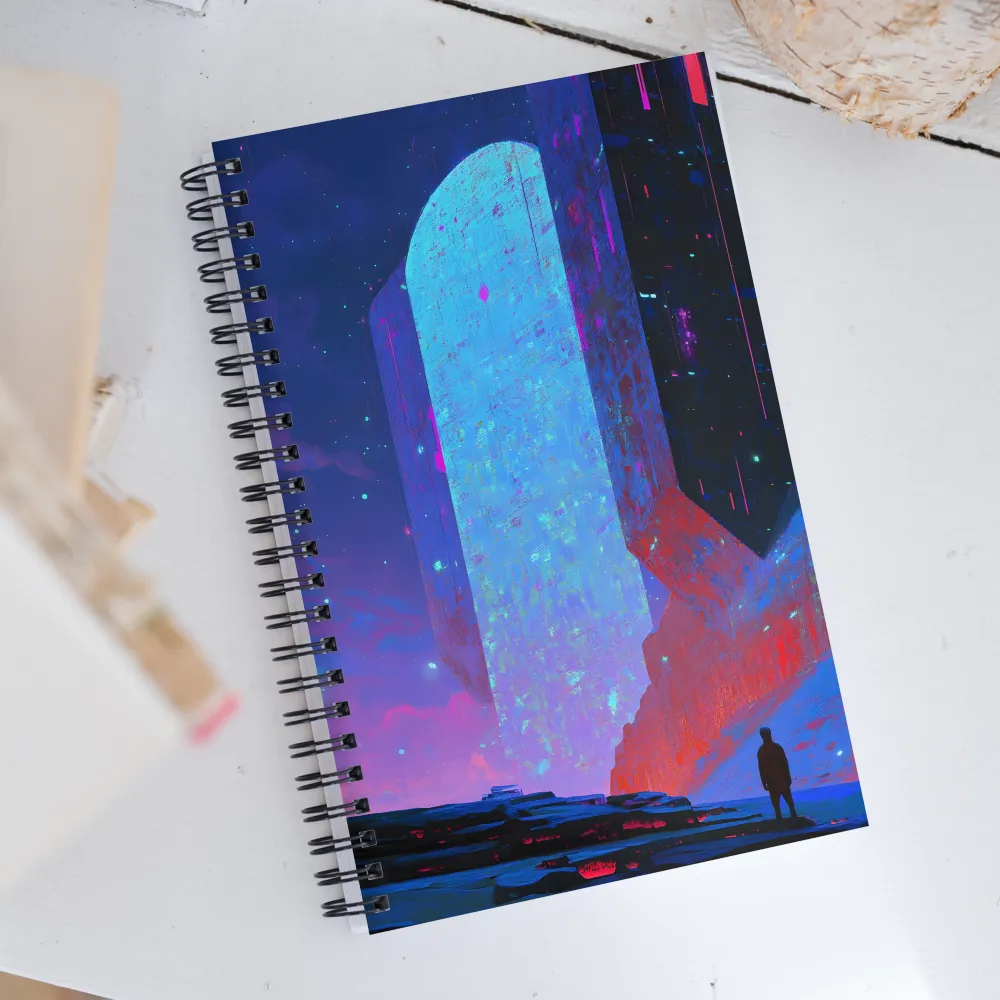 Monoliths of Mystique | Spiral Notebook