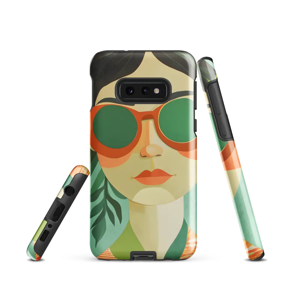 Bold Serenity: A Modern Portrait