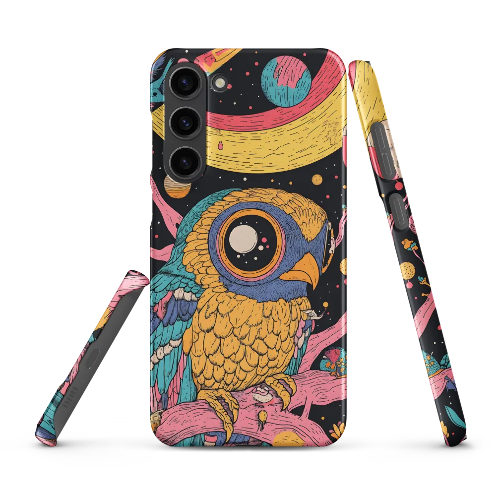 Whimsical Cosmic Owl | Phone Case |  S23 Plus | Snap Case | Matte