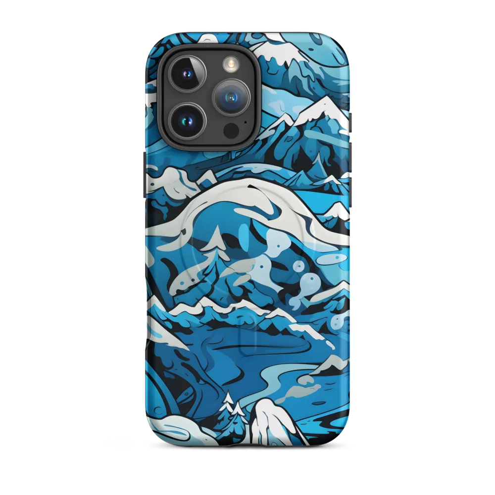 Frozen Harmony: A Blue Mountain Odyssey