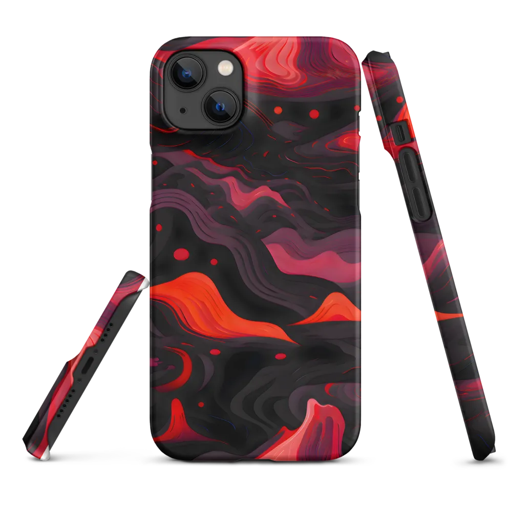 Whispers of Crimson Peaks | Phone Case |  14 Plus | Snap Case | Matte