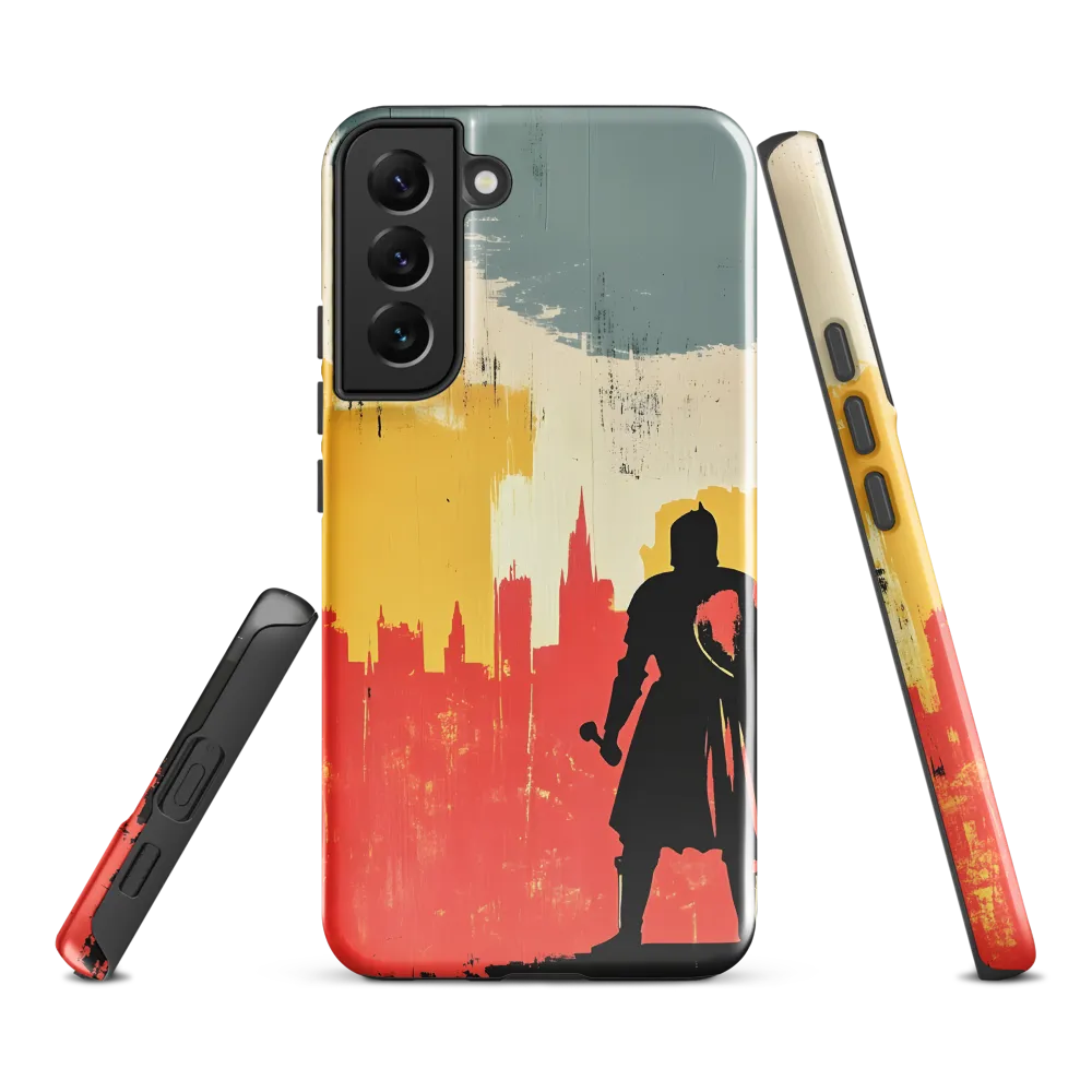 Hero in the Urban Dawn | Phone Case |  S22 Plus | Tough Case | Glossy