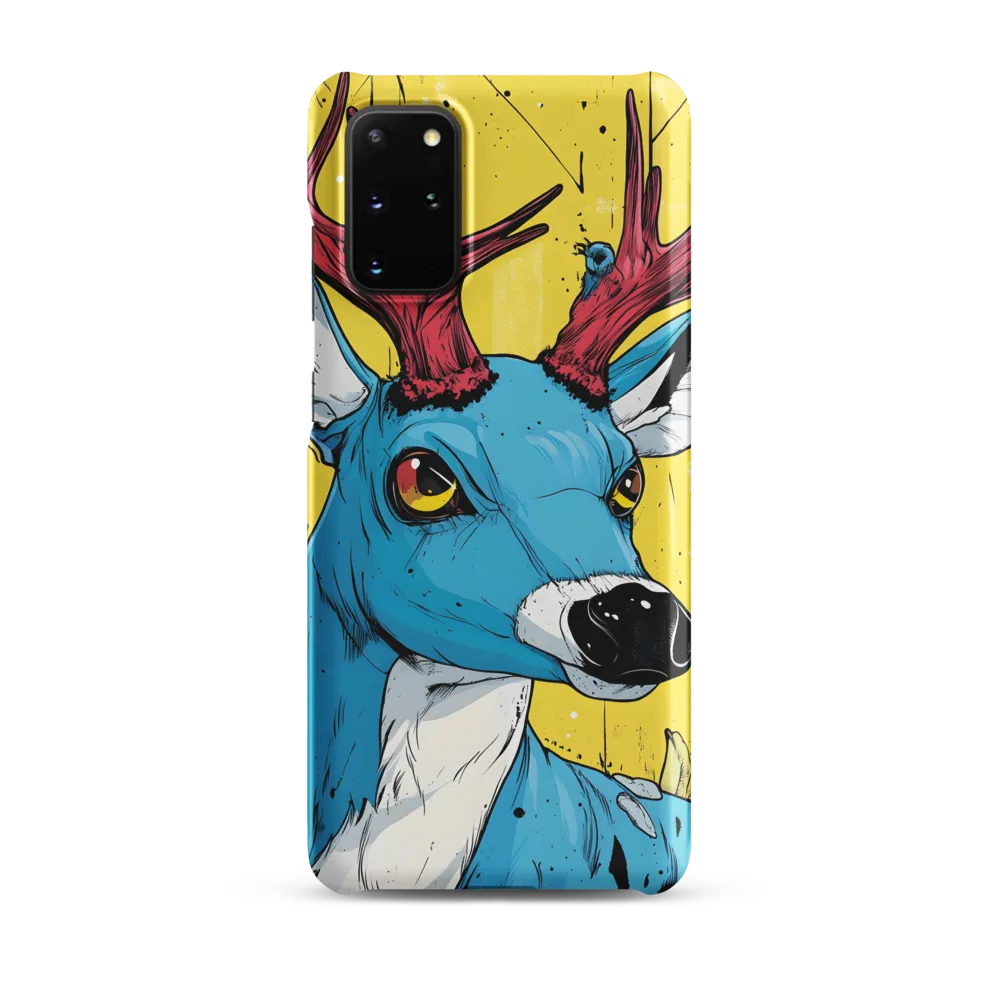 Vivid Antlers: A Modern Take on Nature