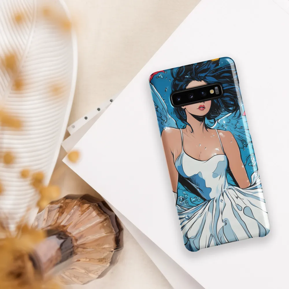 Ethereal Elegance Underwater | Phone Case |  S10 Plus | Snap Case | Glossy