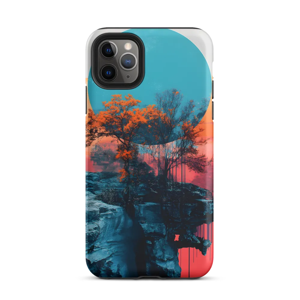 Ethereal Landscapes: A Dance of Color and Form | Phone Case |  11 Pro Max | Tough Case | Matte