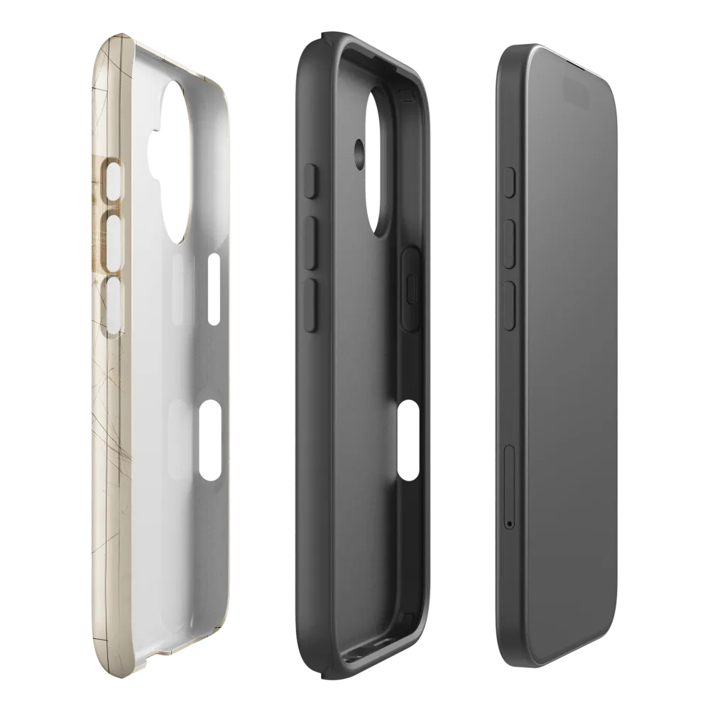 Elegance in Lines | Phone Case |  16 | Tough Case | Glossy