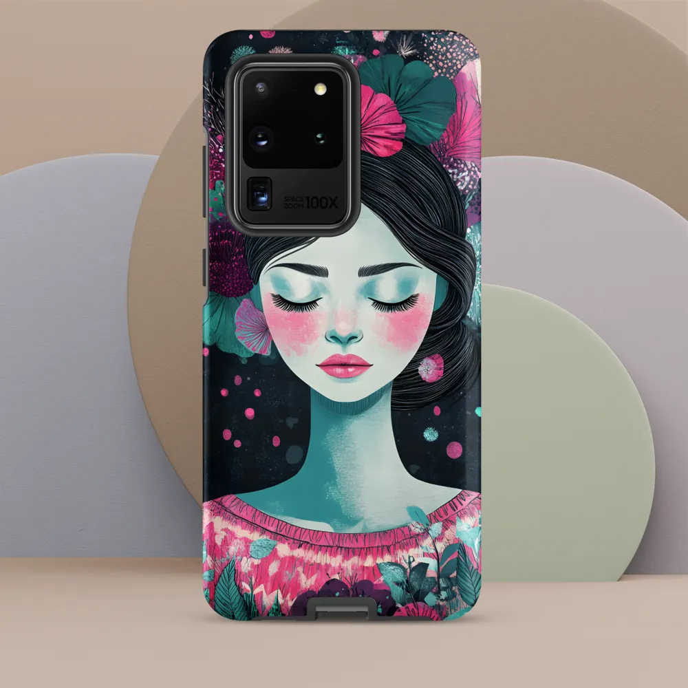 Embrace of Floral Serenity
