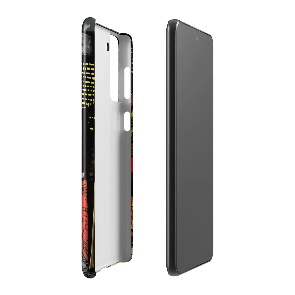 Nocturnal Cityscape: The Hidden Alley | Phone Case |  S21 Plus | Snap Case | Glossy