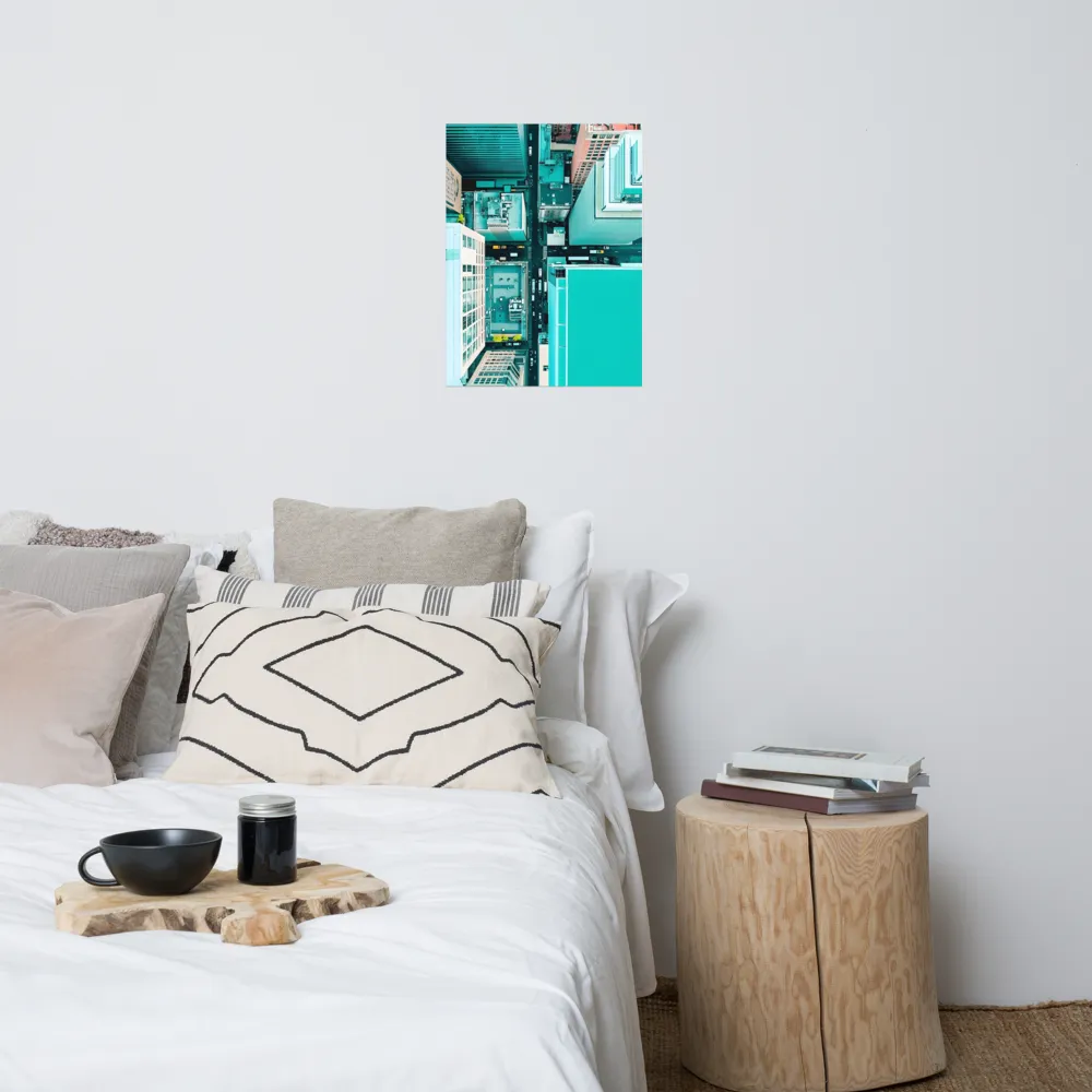 Urban Geometry: Aerial Perspective | Poster | 18″×24″
