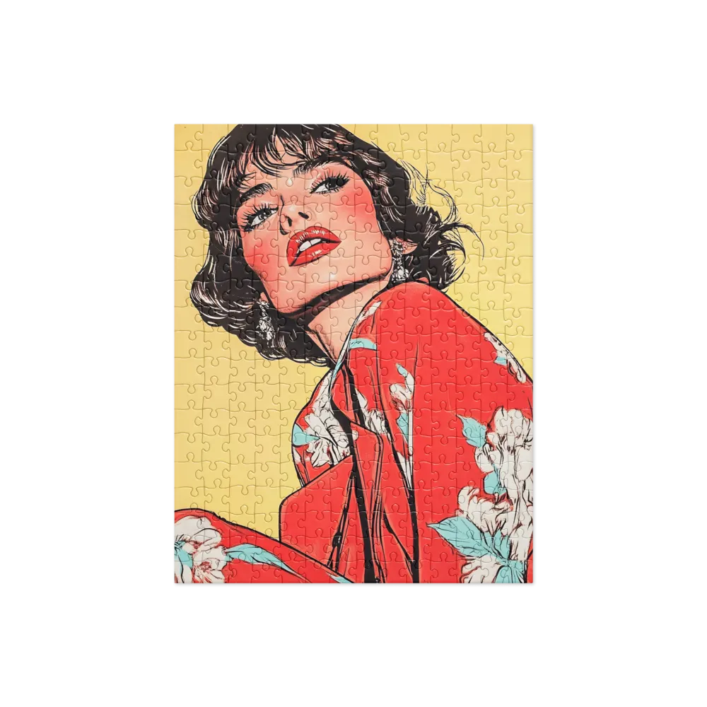 Striking Elegance in Pop Art | Jigsaw Puzzle | 252 pieces