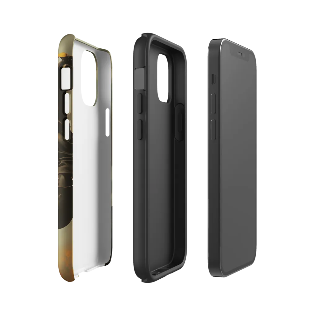 Ethereal Explorer: The Enigmatic Astronaut | Phone Case |  12 mini | Tough Case | Glossy