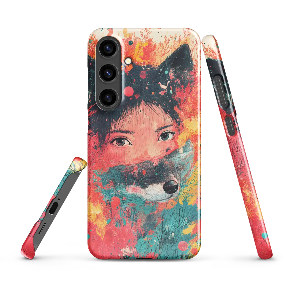 Harmony of Spirit: Girl and Wolf