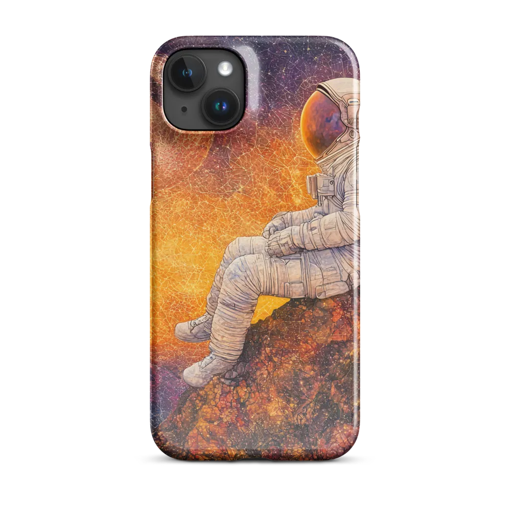 Cosmic Contemplation | Phone Case |  15 Plus | Snap Case | Glossy