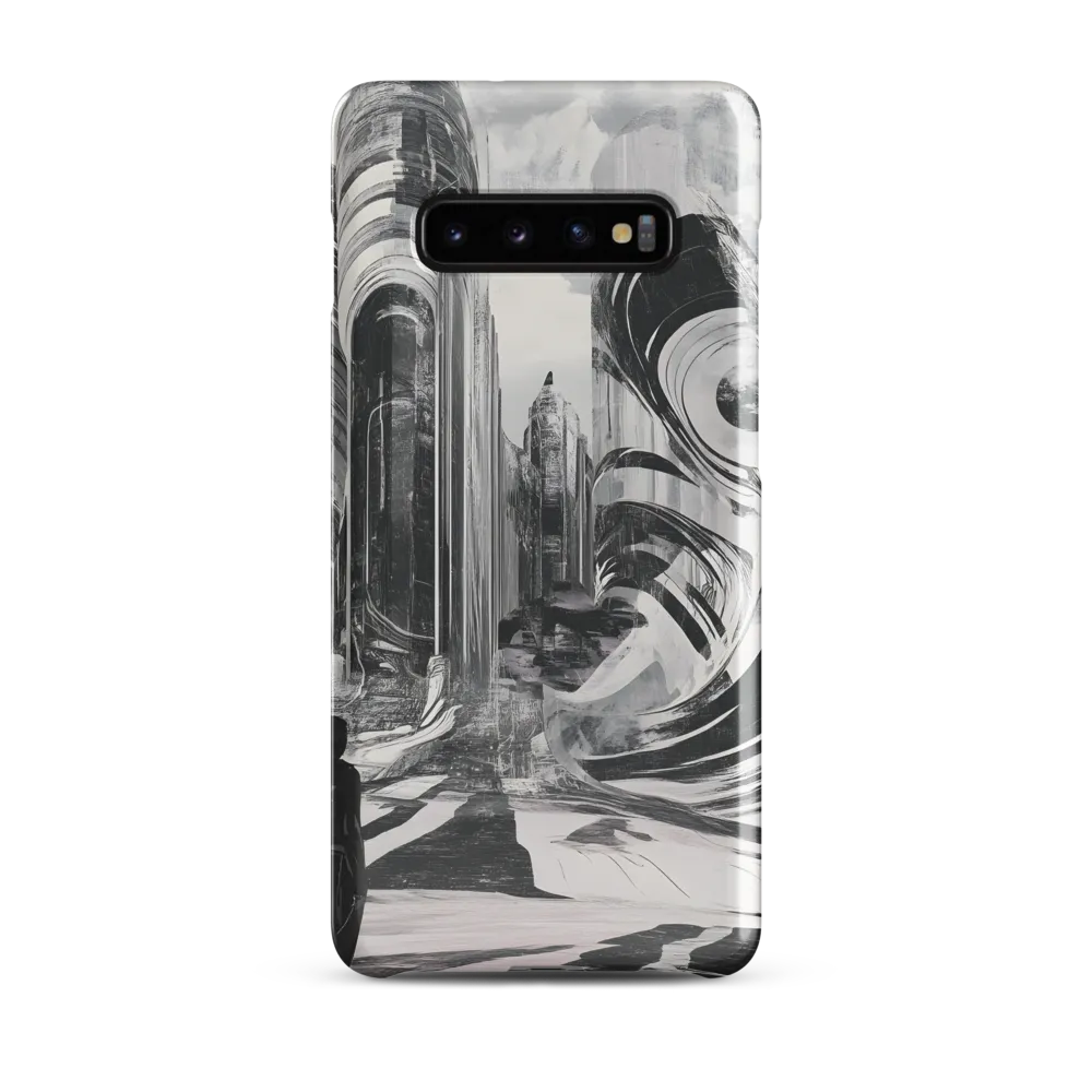 Architectural Dreams in Monochrome | Phone Case |  S10 Plus | Snap Case | Glossy