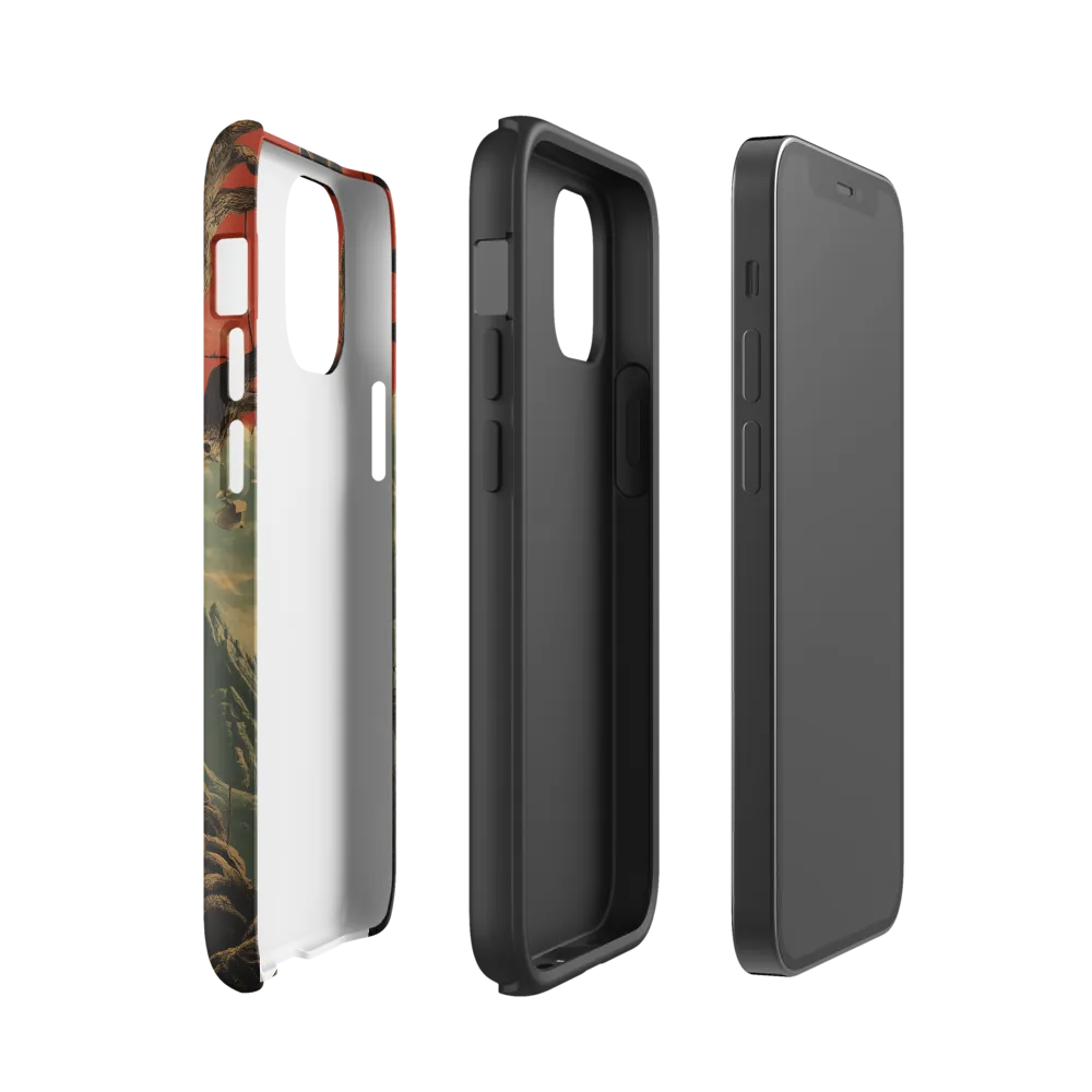 The Enigmatic Guardian of the Grove | Phone Case |  12 mini | Tough Case | Matte
