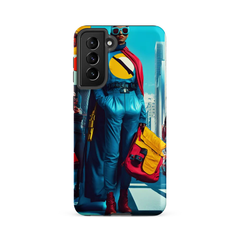 Urban Power: A Superhero's Stance