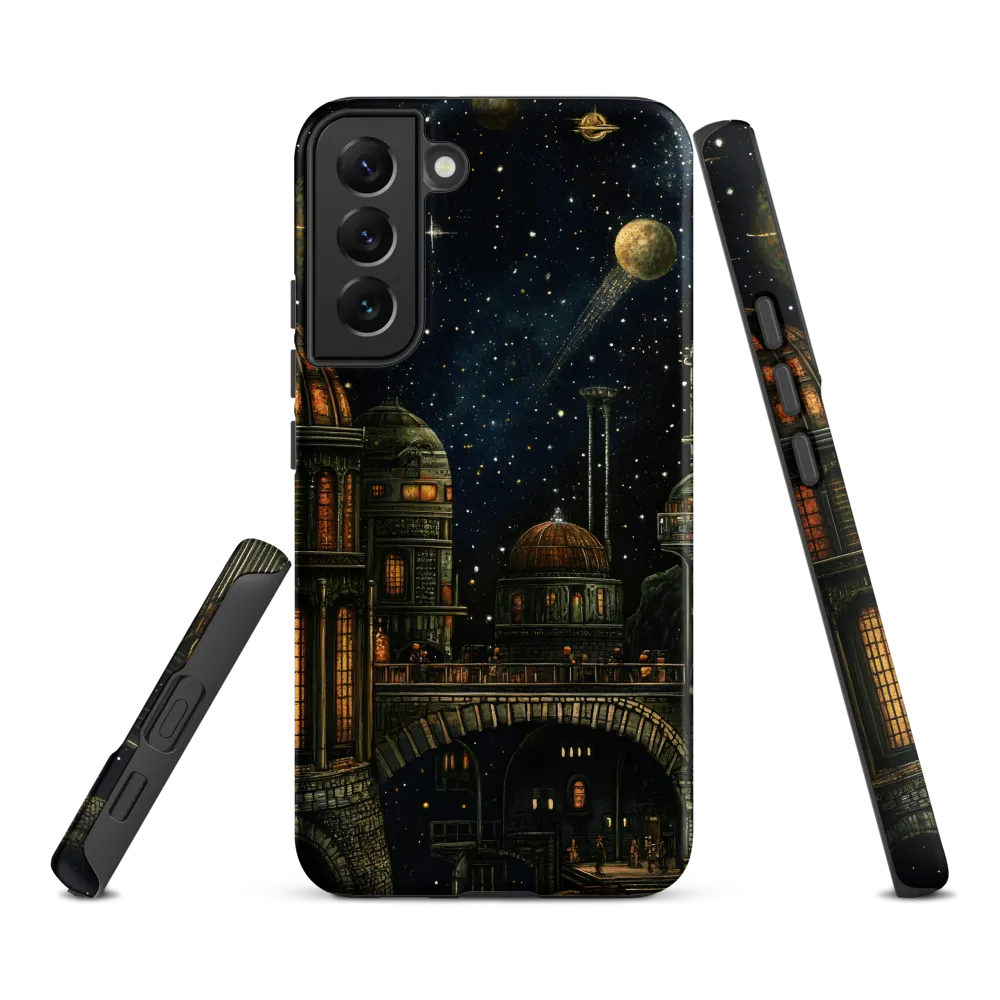 Celestial City: A Journey Through the Cosmos | Phone Case |  S22 Plus | Tough Case | Matte