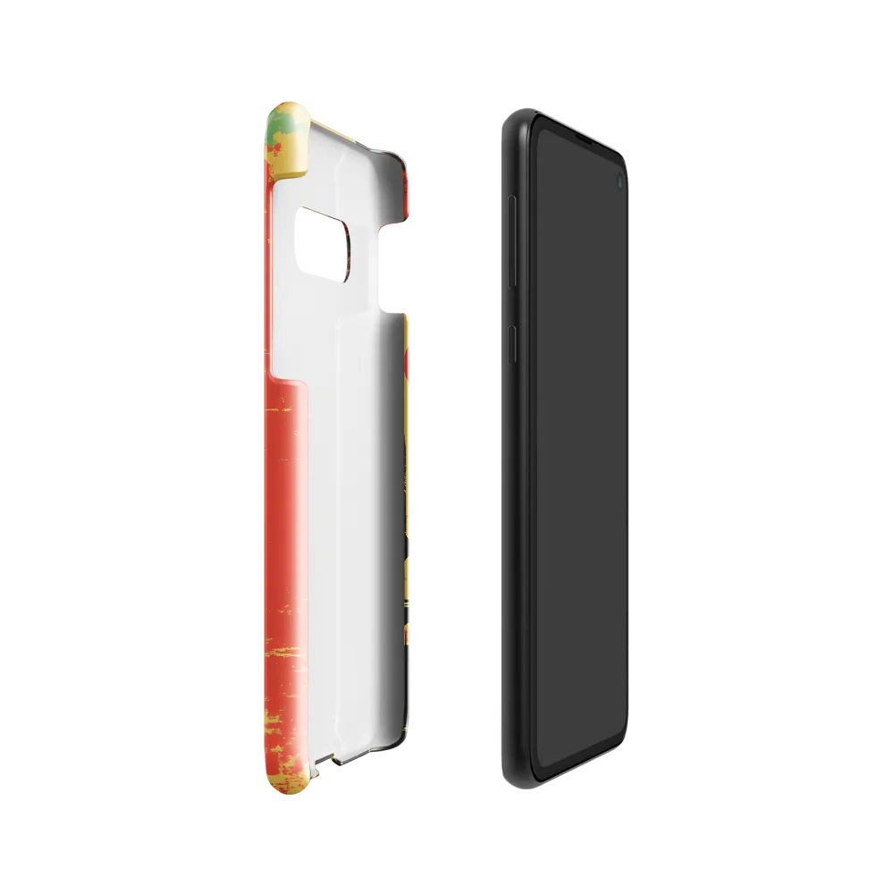 Journey to the Stars: A Retro-Futuristic Landscape | Phone Case |  S10e | Snap Case | Glossy