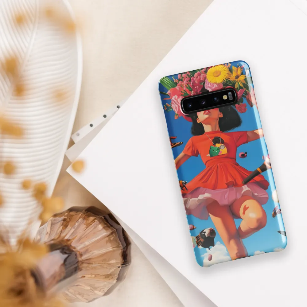 Joyful Whimsy | Phone Case |  S10 Plus | Snap Case | Glossy