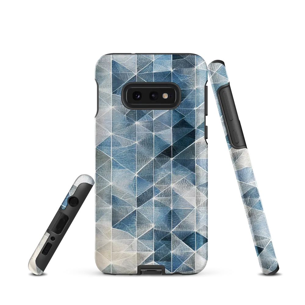 Geometric Harmony in Blue