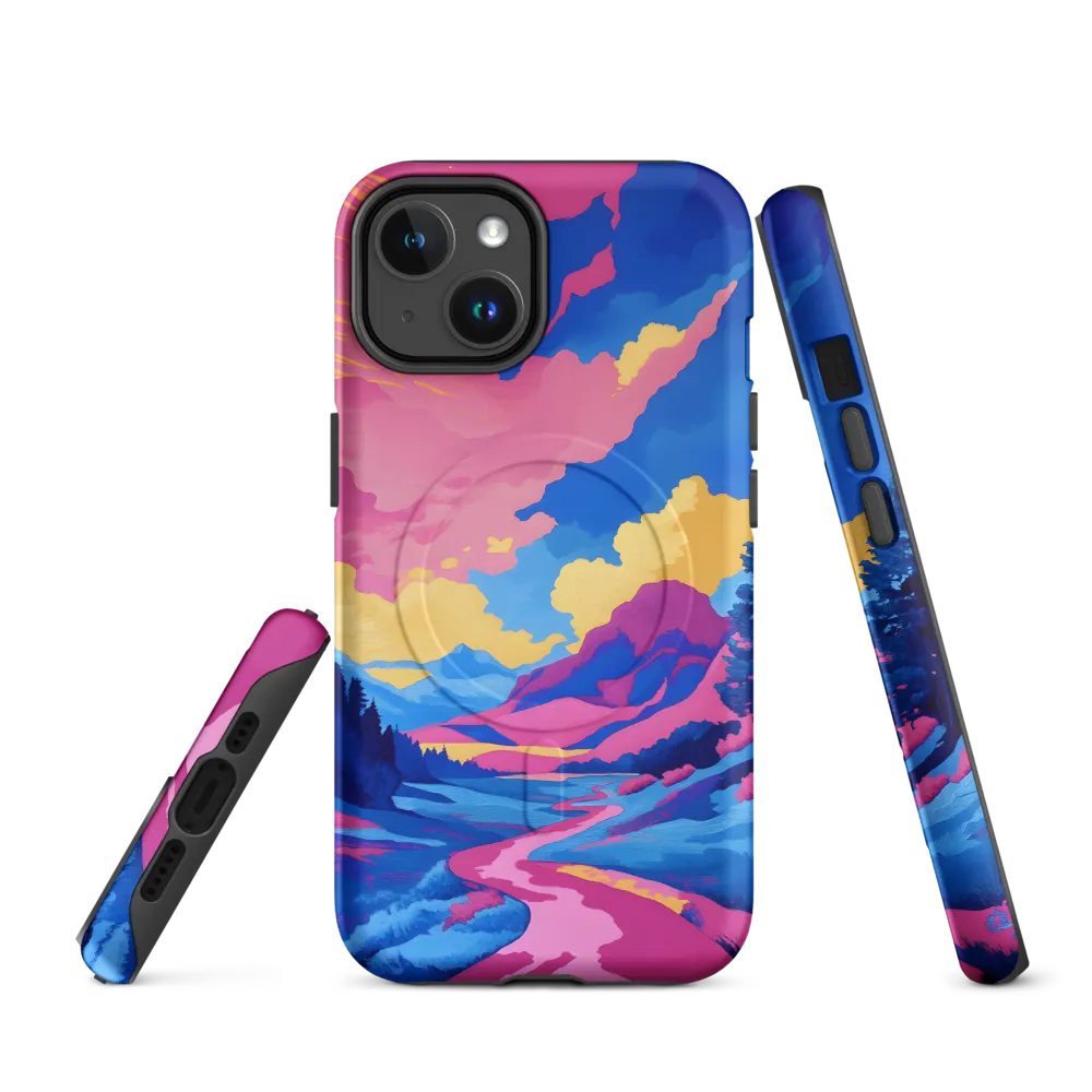 Dreamscape: The Serene River | Phone Case |  14 | MagSafe® Tough Case | Matte