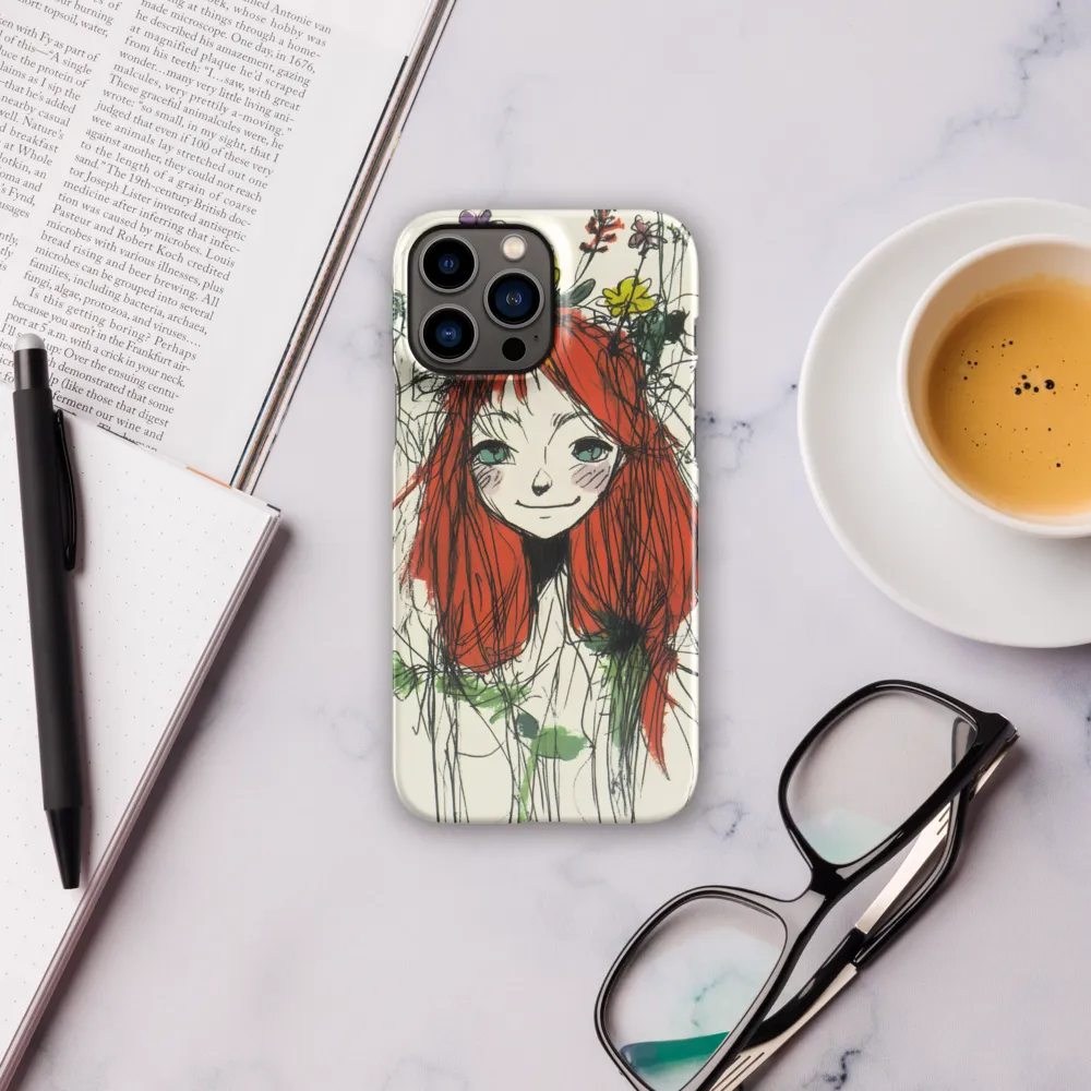 Whimsical Floral Portrait