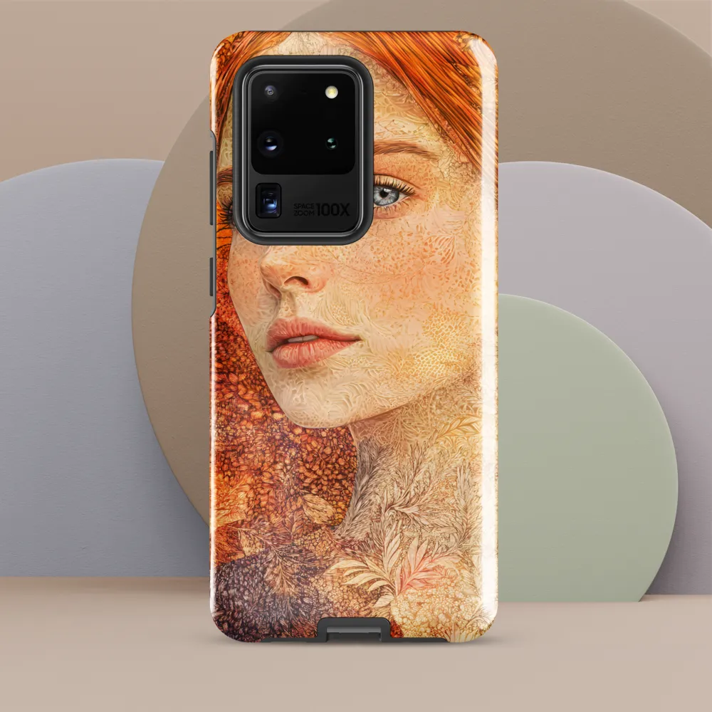 Embracing Autumn's Glow | Phone Case |  S20 Ultra | Tough Case | Glossy