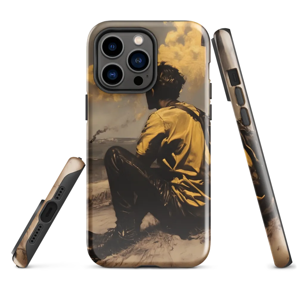 Reflections by the Shore | Phone Case |  14 Pro Max | Tough Case | Glossy