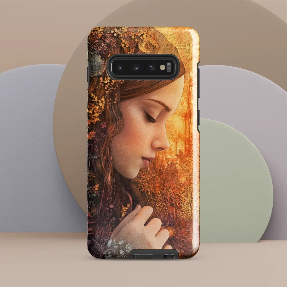 Harmony of Nature and Soul | Phone Case |  S10 Plus | Tough Case | Glossy