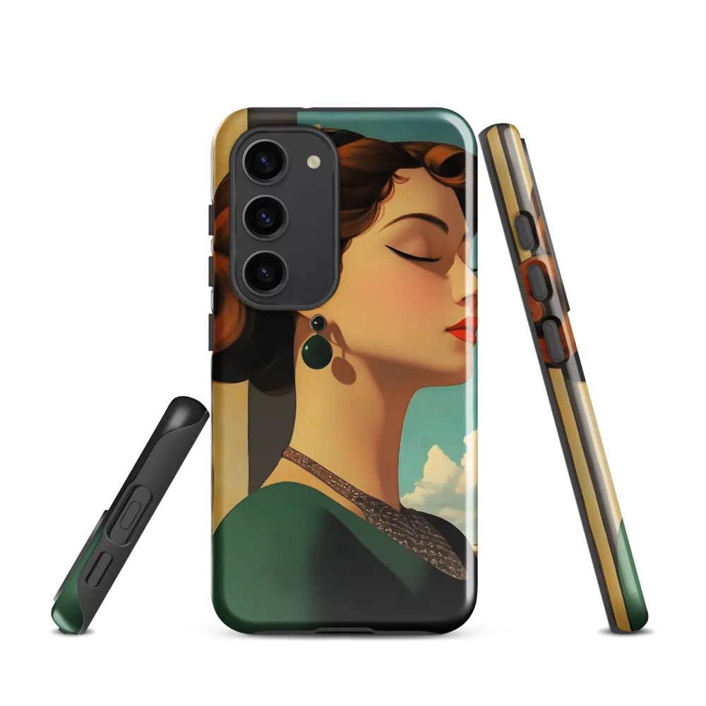 Elegance in Art Deco: A Portrait of Grace