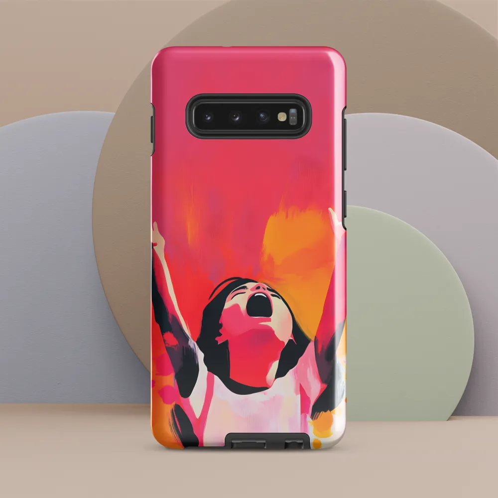 Exuberant Freedom | Phone Case |  S10 Plus | Tough Case | Glossy