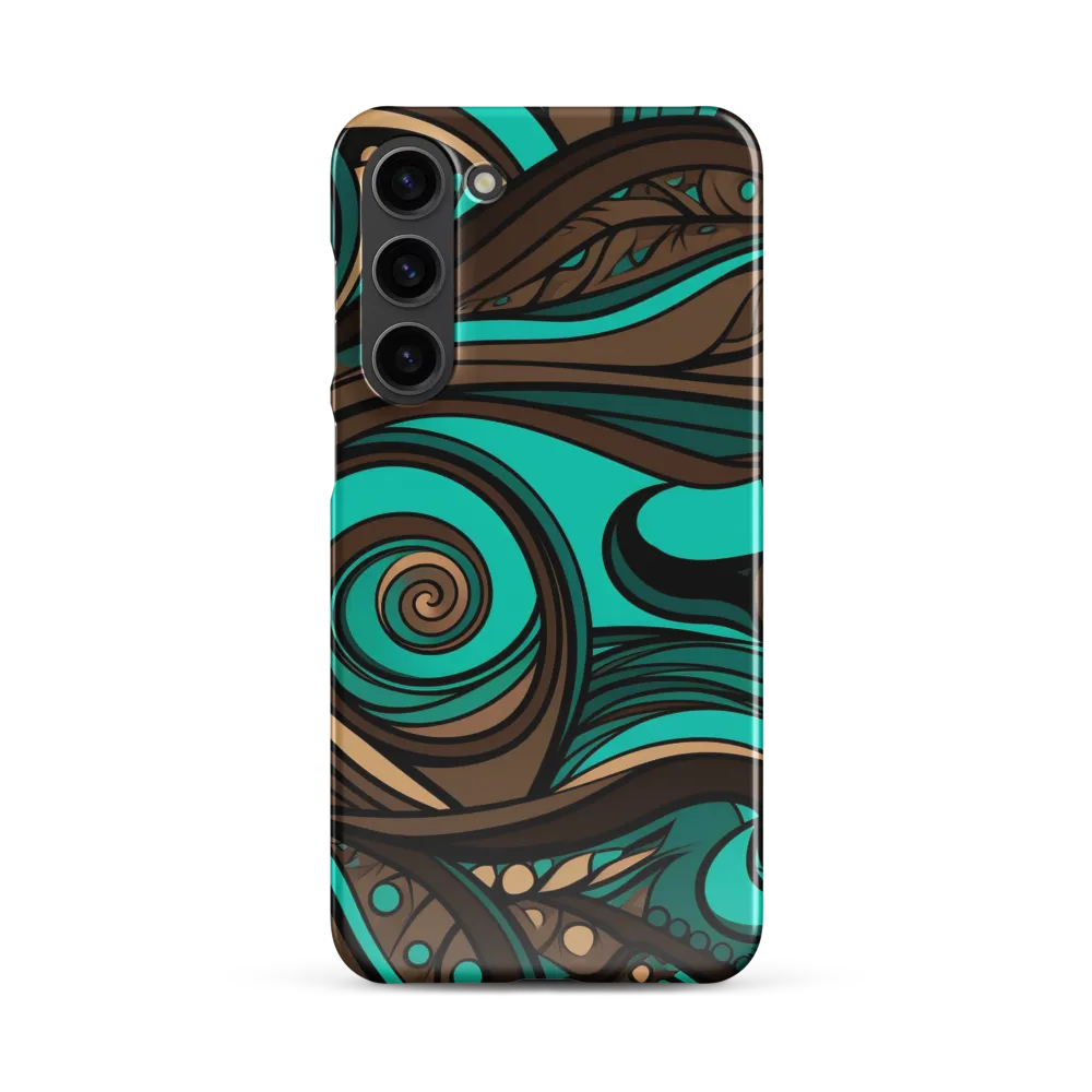 Fluctuating Currents | Phone Case |  S23 Plus | Snap Case | Glossy
