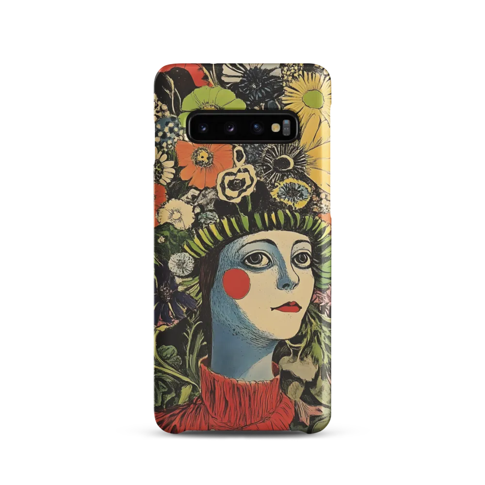 Floral Whimsy: A Portrait of Nature's Embrace