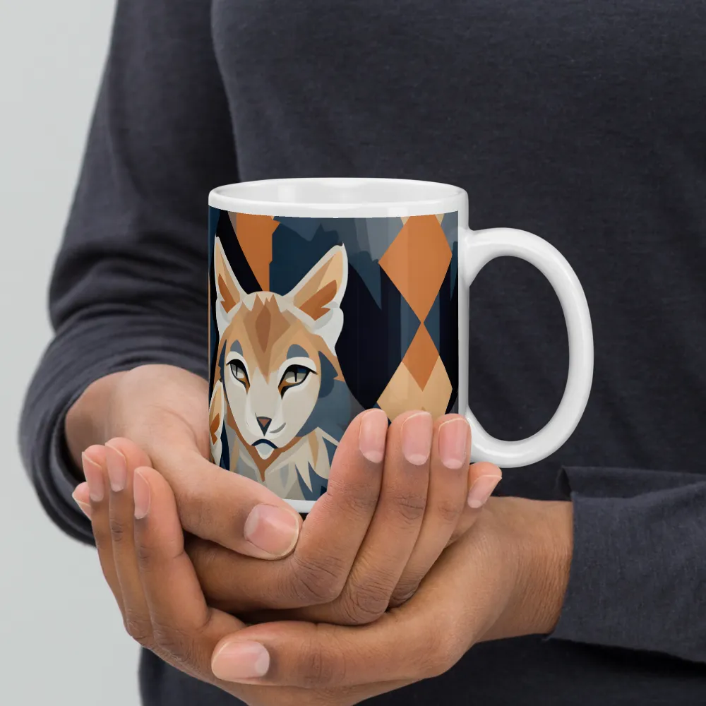 Elegance in Geometry: The Foxes | Mugs | Multiple Sizes & Colors