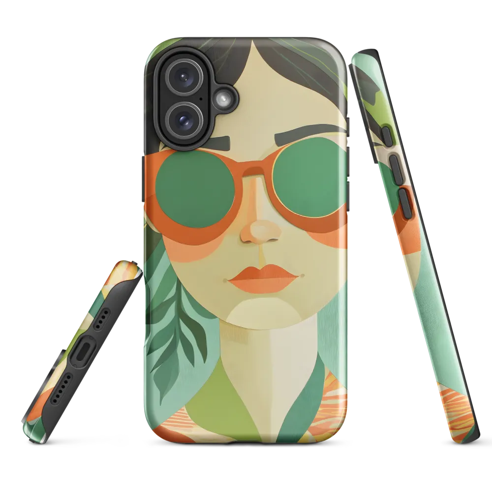 Bold Serenity: A Modern Portrait