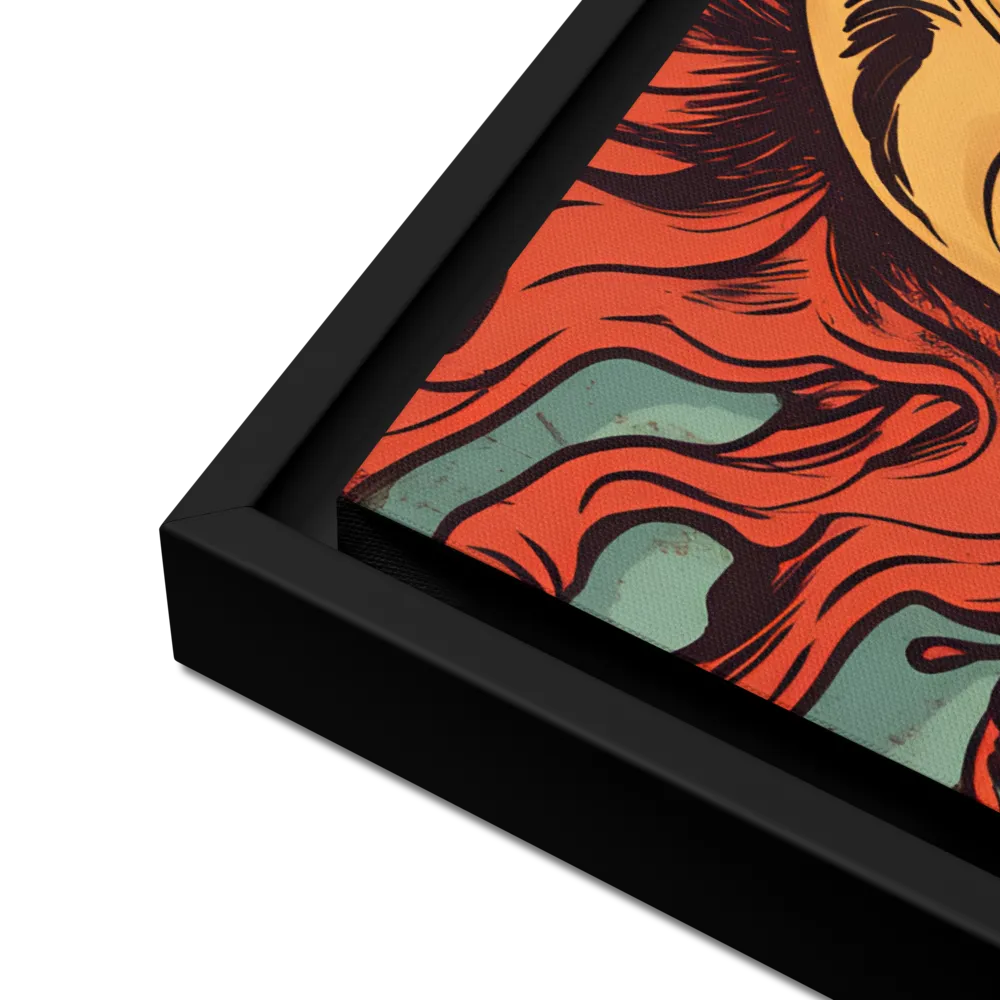 Fury Unleashed | Canvas with Black Frame | 18″×24″