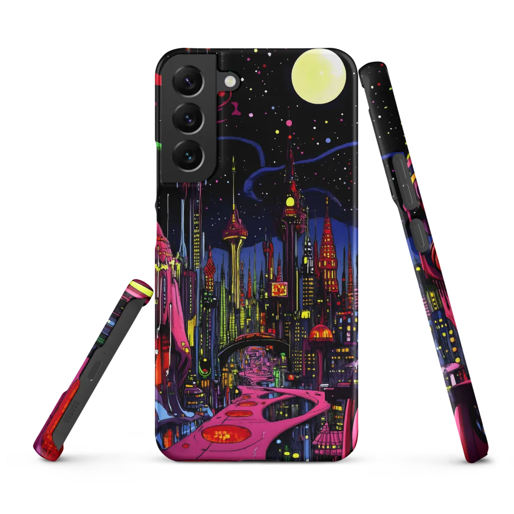 Neon Dreams of a Futuristic City