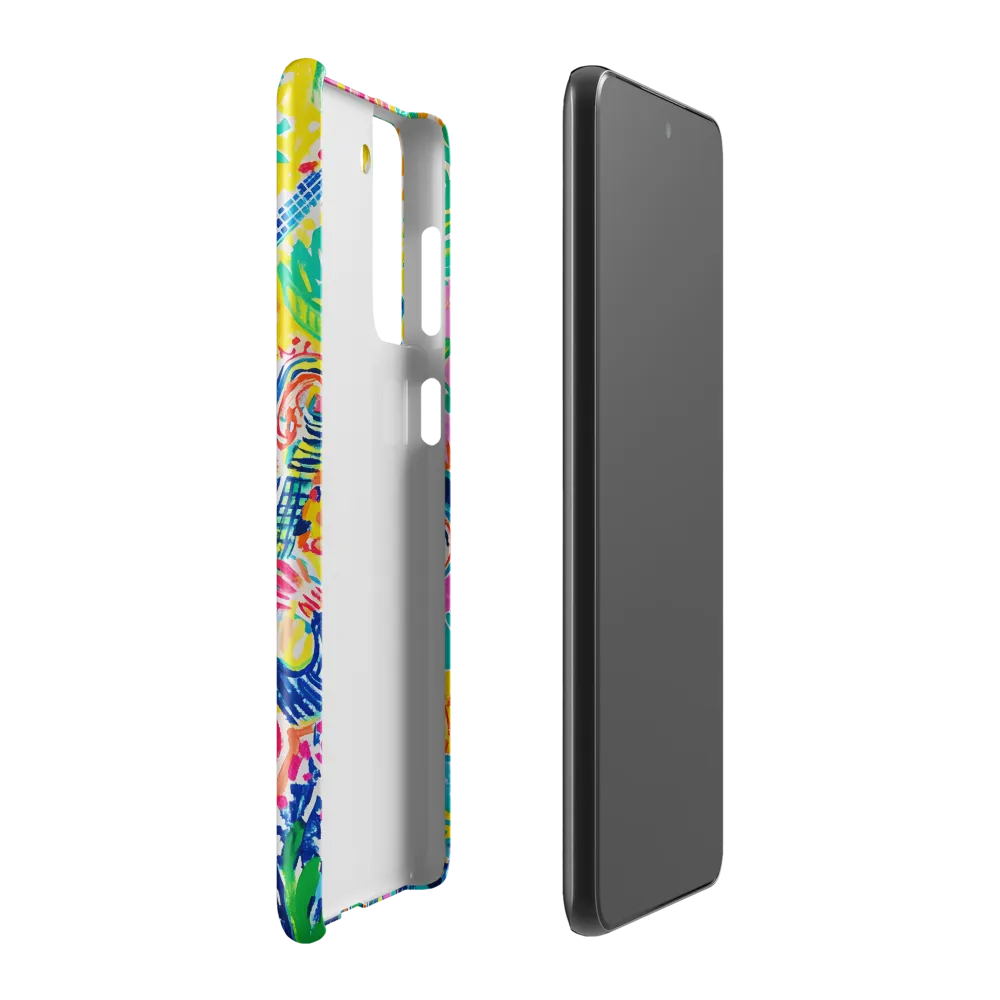 Joyful Duet: A Celebration of Music | Phone Case |  S21 Plus | Snap Case | Glossy