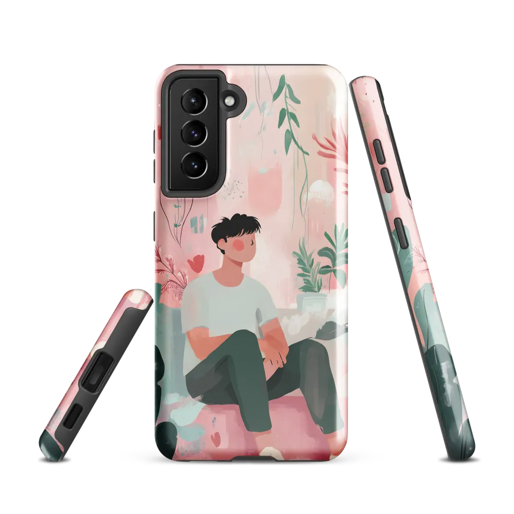 Serenity Among Nature | Phone Case |  S21 | Tough Case | Glossy