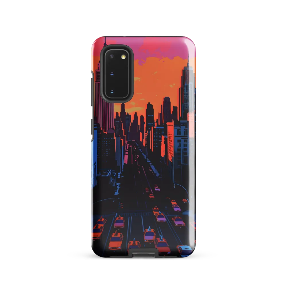 Sunset Over Skyscrapers