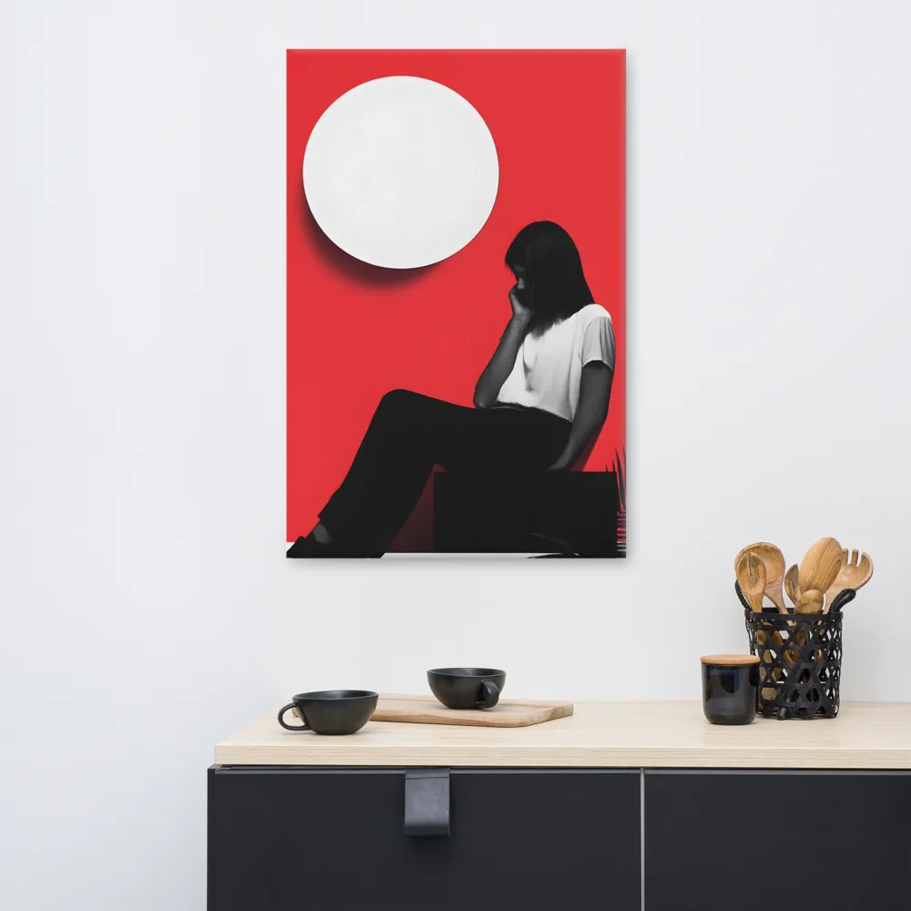 Contemplation in Red