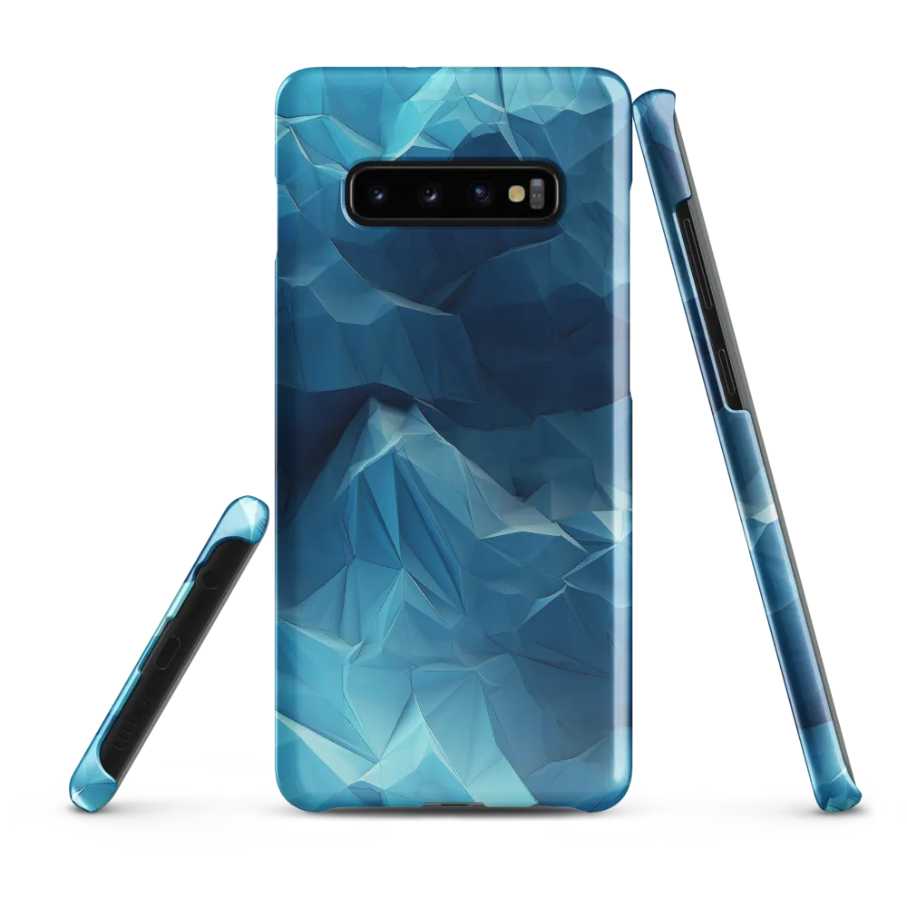 Serenity in Blue | Phone Case |  S10 Plus | Snap Case | Glossy