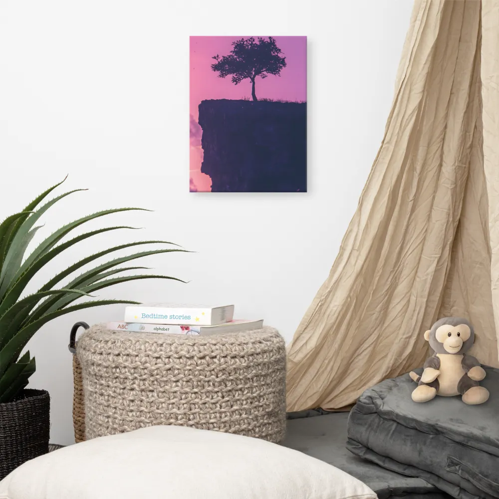 Solitude on the Edge | Canvas | 12″×16″