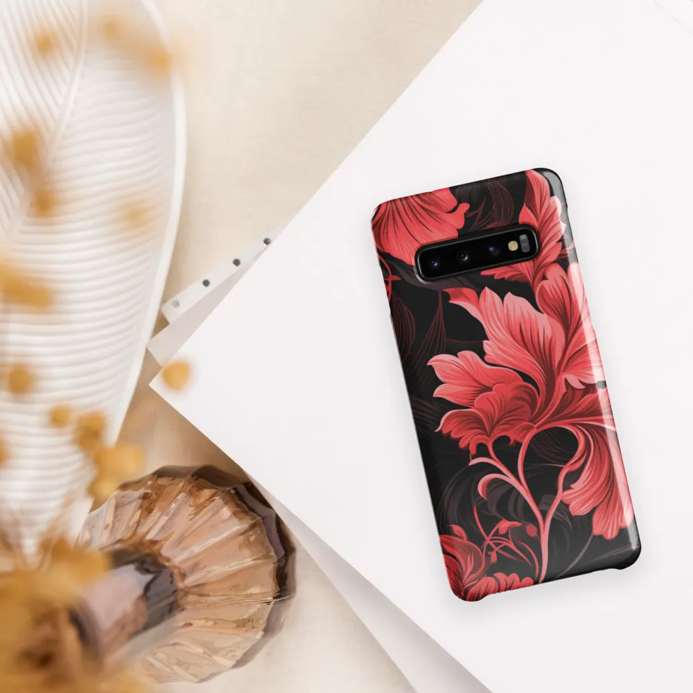 Tropical Elegance in Red
