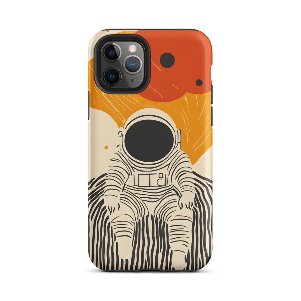 Astronaut in Cosmic Thoughts | Phone Case |  11 Pro | Tough Case | Matte